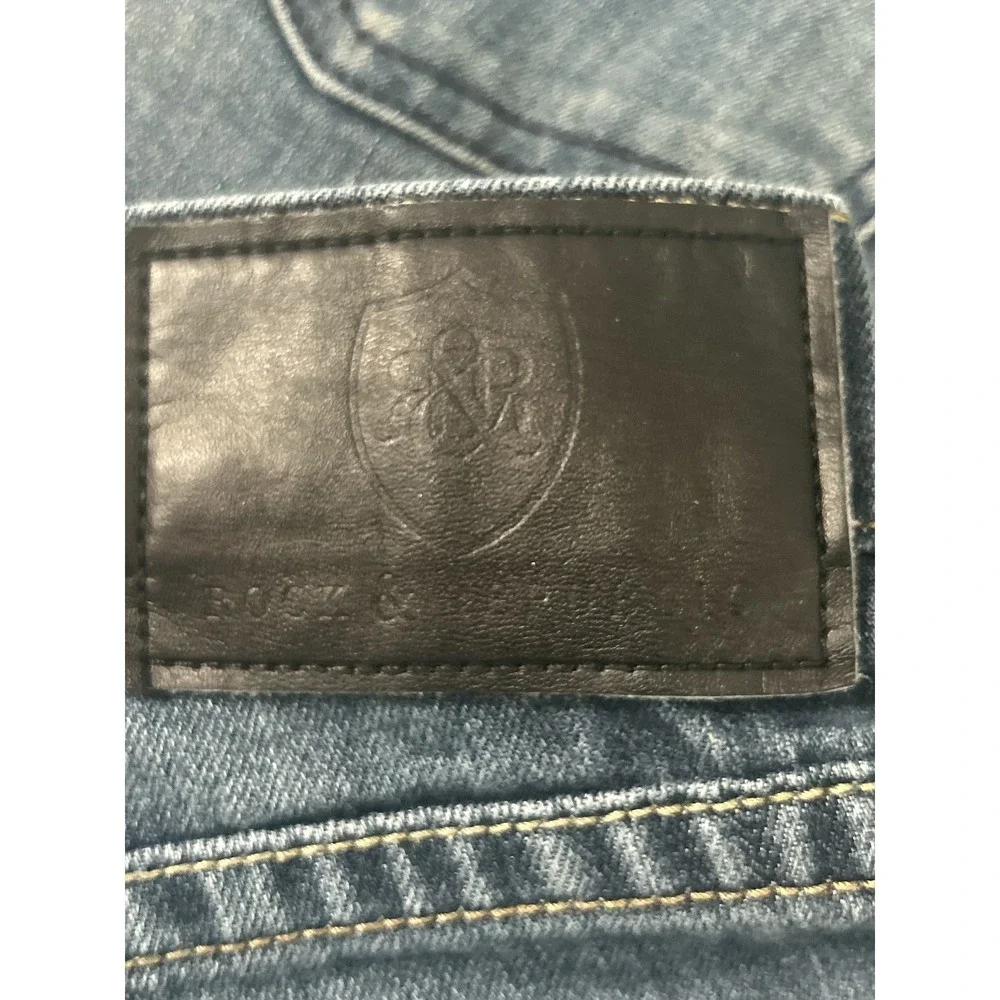 Rock & Republic Neil Mens Blue Straight Leg Jeans R510256 36x32       vv